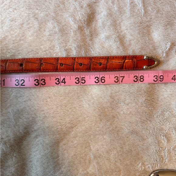 Brighton Leather Belt with Silver Buckle